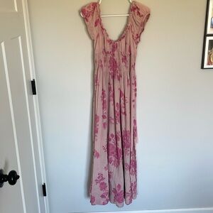 Free People Forget Me Not Midi Dress
